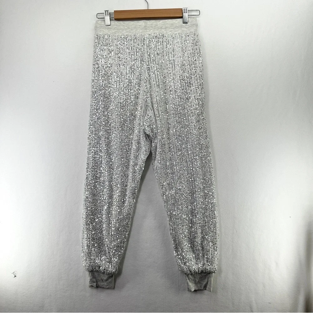 Judith March Full Sequin Jogger Pants Size Small - Picture 8 of 15